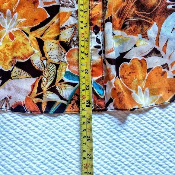 Cato Woman Floral Print Pleaded Top Sz 18-20 - Picture 4 of 8